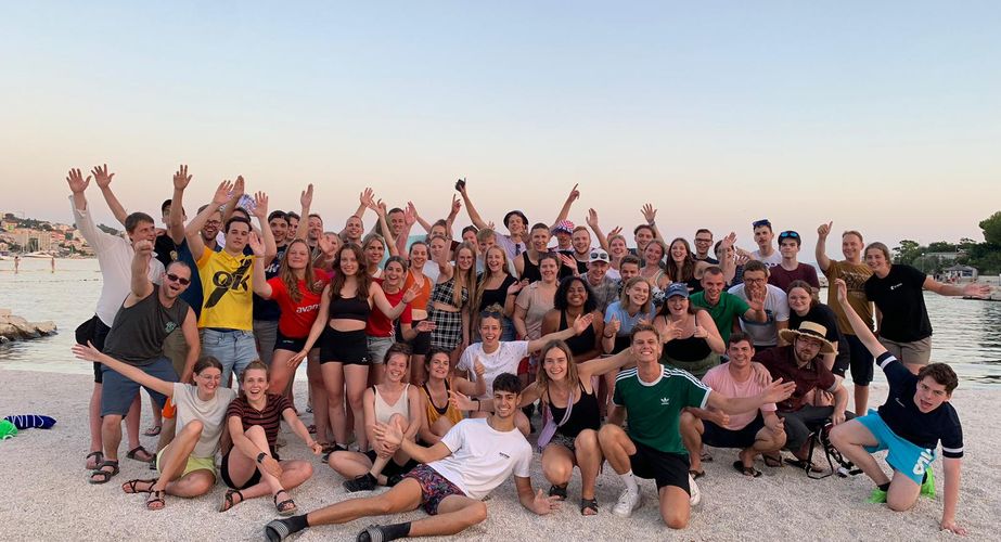 Groepsfoto Kroatië Actief Hostel 12 Groepsfoto Kroatië Actief Hostel 12